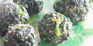 Albóndigas de Espinaca Método Grez