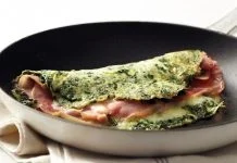 Omelette de Espinaca Método Grez Omelette de Espinaca con Jamon y Queso Método Grez