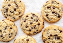 receta galletas con chips de chocolate grez