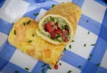 Wrap de Omelette rellenos Grez wrap de omelette metodo grez