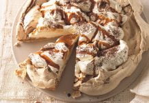 Pavlova Keto con Manjar