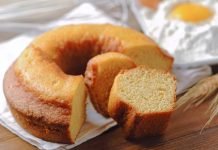 Rico pastel Grez de limón y vainilla queque-keto-limon