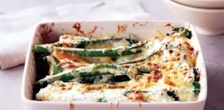 Brocoli, crema acida y ciboulette Estilo Keto