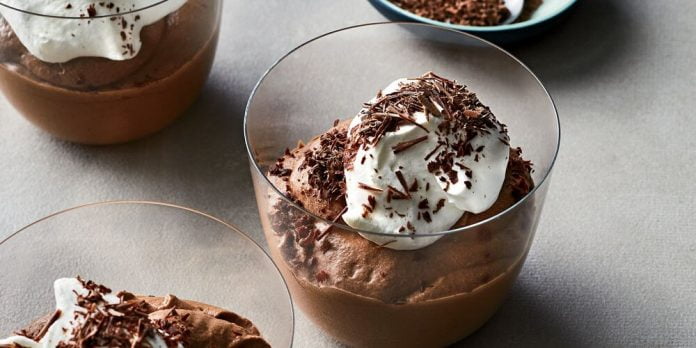 Mousse Keto de Chocolate Mousse de Chocolate Método Grez