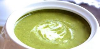 Sopa de Verduras Verdes Estilo Keto