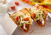 Tacos de Queso Rellenos estilo Keto Tacos de Queso Método Grez