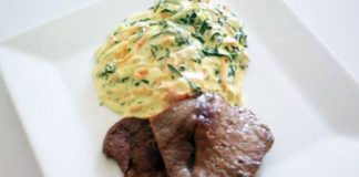 Verduras con Crema Estilo Keto