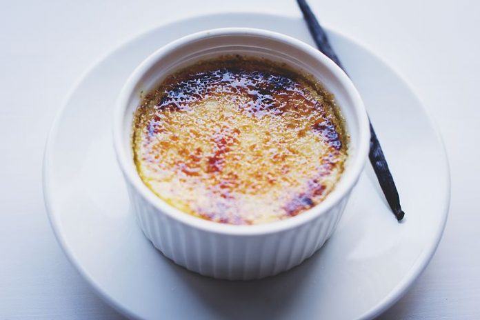 Receta Keto Crème Brûlée