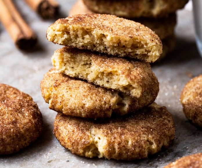 Galletitas de Canela Keto Galletas de Canela