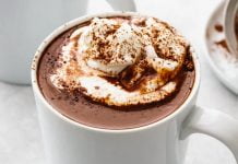 Chocolate caliente Keto