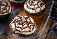 Cupcakes Keto para Halloween