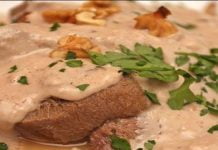 Plateada con salsa Nogada