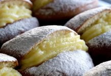 Receta de Berlines con crema pastelera Keto