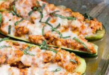 Receta de Zapallo Italiano relleno de pollo y queso zapallo-italiano-pollo-queso